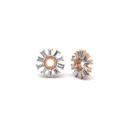 snowflake-shape-baguette-ear-jackets-for-1-carat-stud-in-rose-gold-fdear11508angle1-1.00ct-nl-rg